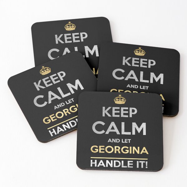 Item preview, Georgina Name -  Keep Calm And Let Georgina Handle It designed and sold by fabian-charlese.