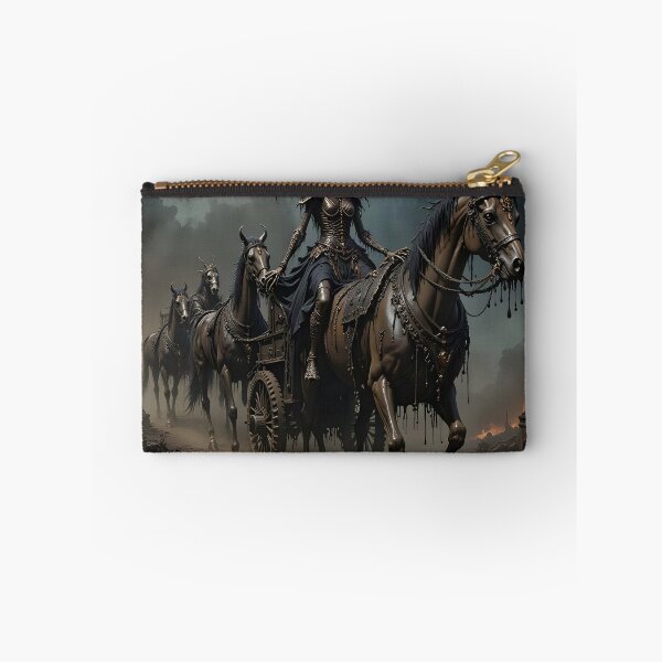 Item preview, Dark Queen and the Midnight Horse Procession designed and sold by DreamyWallVibes.