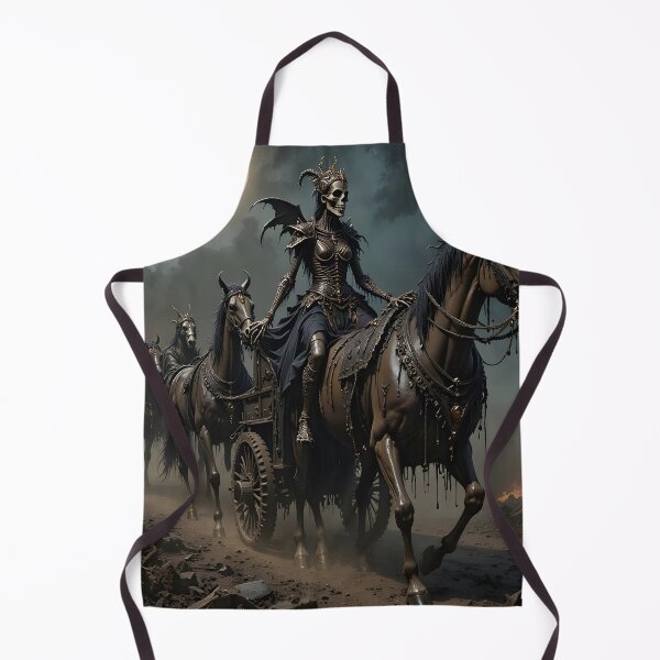 Item preview, Dark Queen and the Midnight Horse Procession designed and sold by DreamyWallVibes.
