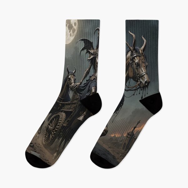 Item preview, Dark Queen and the Midnight Horse Procession designed and sold by DreamyWallVibes.