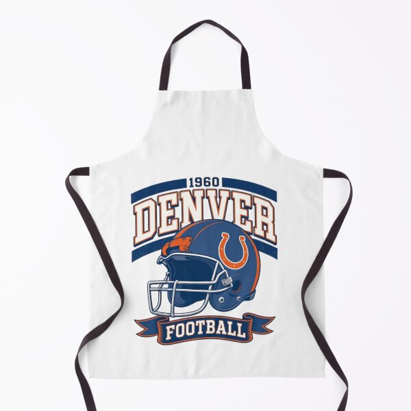 Item preview, Denver Football 1960 Helmet Classic Navy Orange Retro NFL Fan Apparel designed and sold by slmfams.