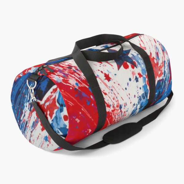 Item preview, Patriotic Red White and Blue Action Paint designed and sold by Harmonic_Layers.