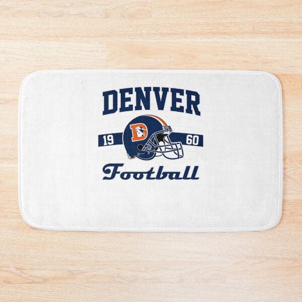 Item preview, Denver 1960 Football Helmet D Logo Classic Navy Orange NFL Fan Apparel designed and sold by slmfams.