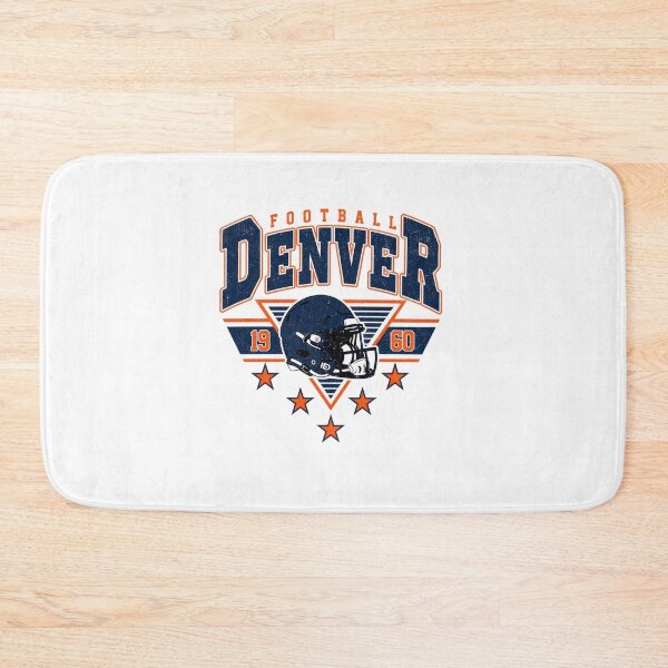 Item preview, Denver Football 1960 Helmet Stars Triangle Logo Navy Orange NFL Fan Apparel designed and sold by slmfams.