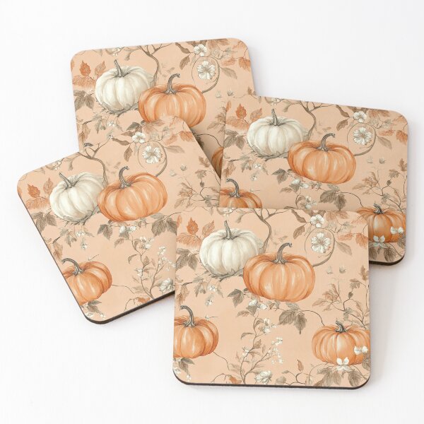 Item preview, Harvest Harmony – Vintage Autumn Pumpkin Watercolor Art designed and sold by Saxon Designs.