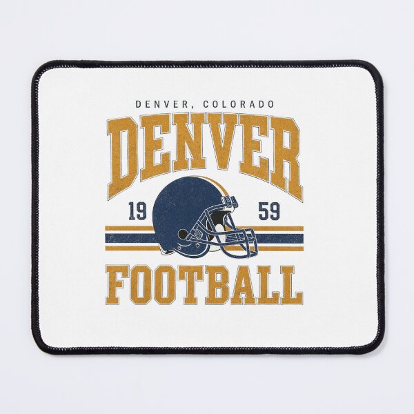 Item preview, Denver Colorado 1959 Football Vintage Helmet Gold Navy Classic Fan Apparel designed and sold by slmfams.