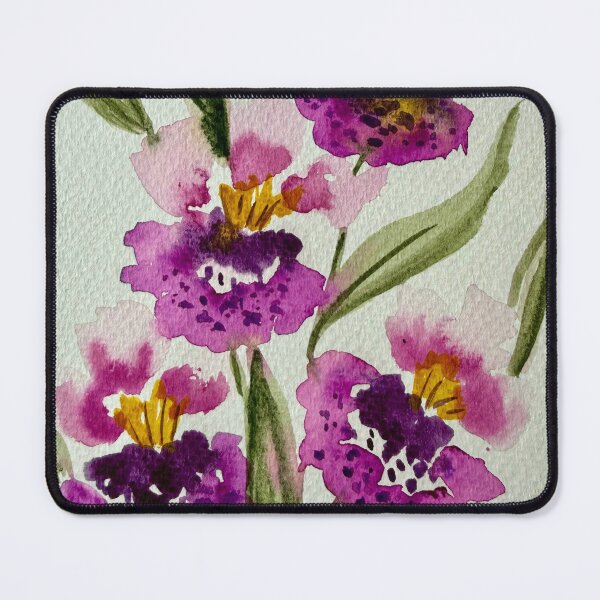 Item preview, Vivid Orchids Watercolour designed and sold by LakeArtWorks.