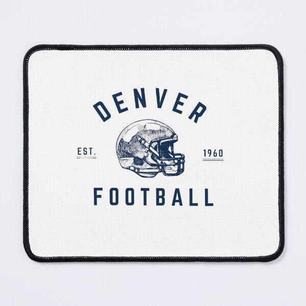 Item preview, Denver Est 1960 Football Sketch Helmet Classic Line Art NFL Fan Apparel designed and sold by slmfams.