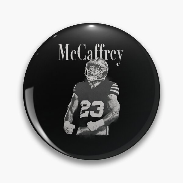 Item preview, Christian McCaffrey 23 San Francisco 49ers Intense Player Portrait NFL Fan Apparel designed and sold by slmfams.