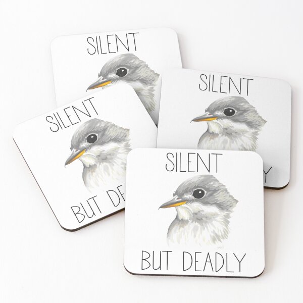 Item preview, Silent But Deadly (Empidonax Flycatcher) designed and sold by brayly-ngluck.