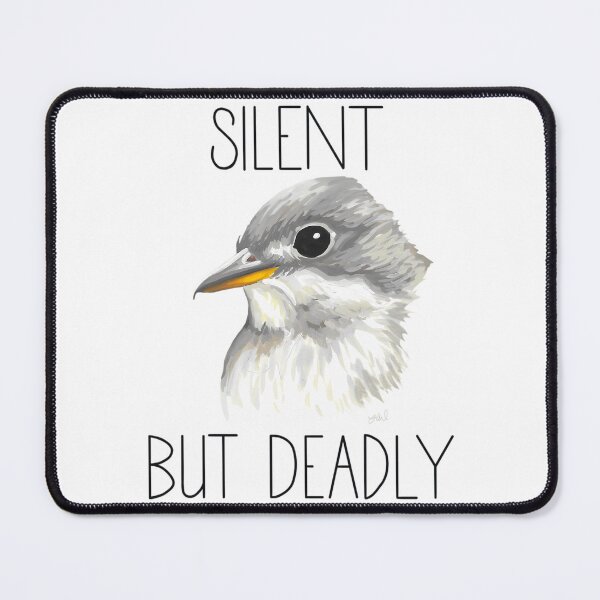Item preview, Silent But Deadly (Empidonax Flycatcher) designed and sold by brayly-ngluck.