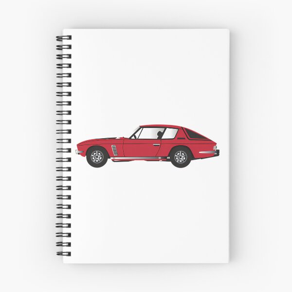 Item preview, Classic Jensen Interceptor Car Vector Art  Retro Red Side Profile designed and sold by WorthStratton.