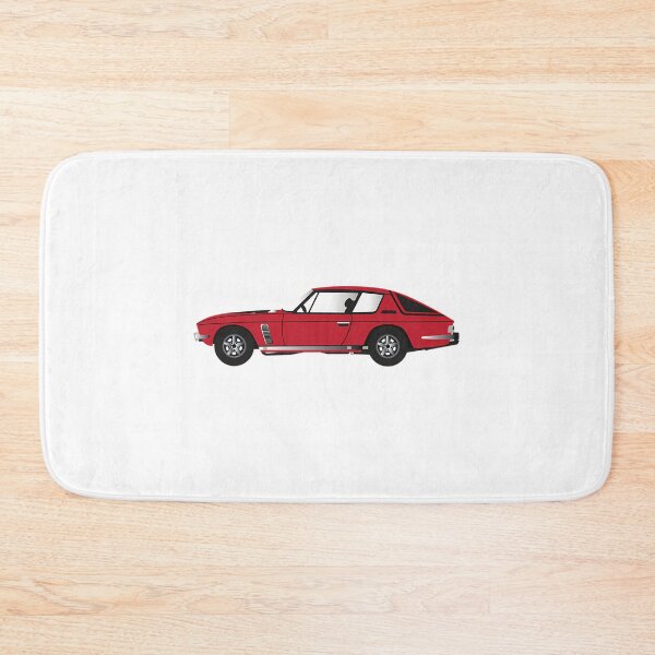 Item preview, Classic Jensen Interceptor Car Vector Art  Retro Red Side Profile designed and sold by WorthStratton.