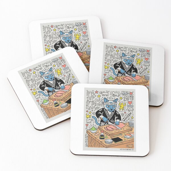 Item preview, Siamese Cat Sushi Chef Master designed and sold by PictoVibe.