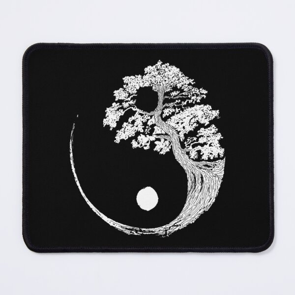 Item preview, Yin Yang Bonsai Tree Japanese Buddhist Zen designed and sold by WorthStratton.