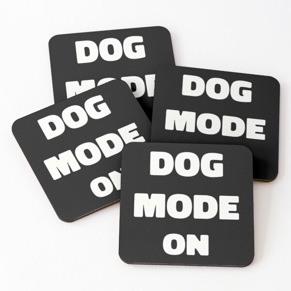 Item preview, Dog Mode On (White) designed and sold by hcr-onan.