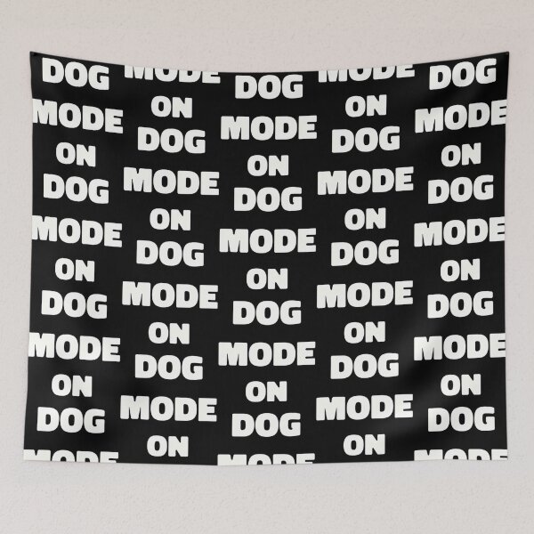 Item preview, Dog Mode On (White) designed and sold by hcr-onan.