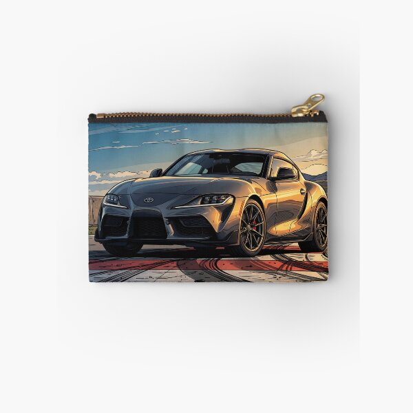 Item preview, Toyota GR Supra A90 JDM Sportscar Comic Art designed and sold by Racing Art Store.