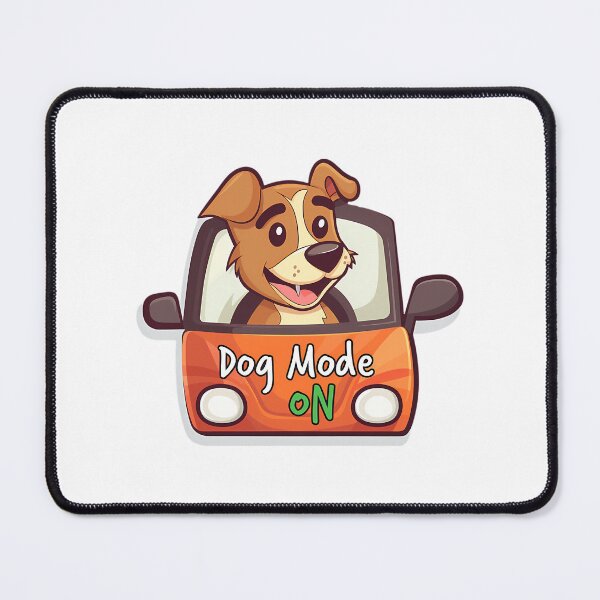 Item preview, Dog Mode On Sticker - Pawsome Sticker designed and sold by hcr-onan.