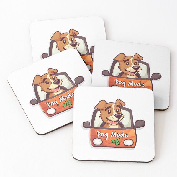Item preview, Dog Mode On Sticker - Pawsome Sticker designed and sold by hcr-onan.