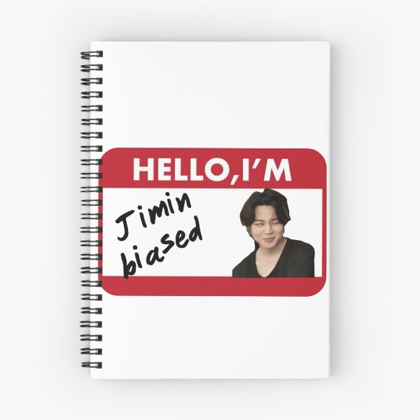 Item preview, Hello I'm Jimin Biased BTS Nametag designed and sold by Mooncreates7.