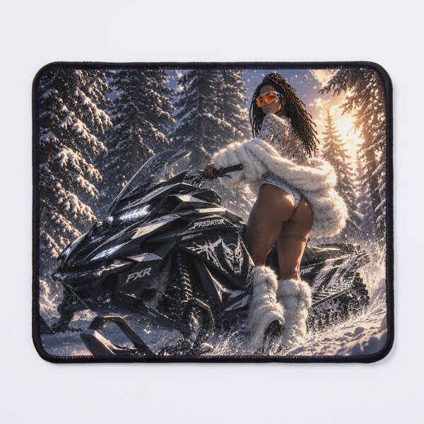 Item preview, Winter Rider | Anime Snow Adventure Art designed and sold by TedKentPhoto.