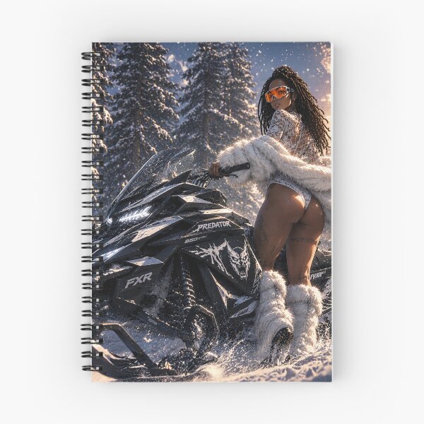 Item preview, Winter Rider | Anime Snow Adventure Art designed and sold by TedKentPhoto.