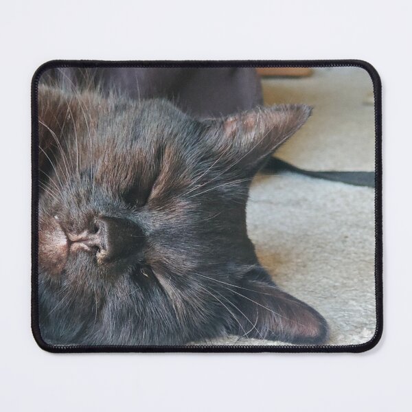 Item preview, Sleepy Black Cat designed and sold by BornToBeWyld.