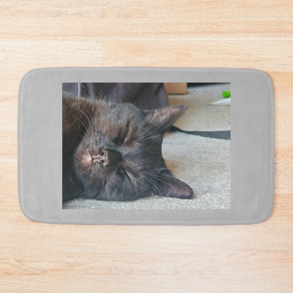 Item preview, Sleepy Black Cat designed and sold by BornToBeWyld.
