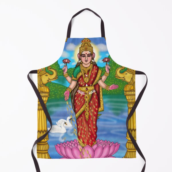 Item preview, Goddess Lakshmi Digital Drawing | Hindu Goddess Lakshmi Divine Artwork designed and sold by Harshit_Digital_Arts.