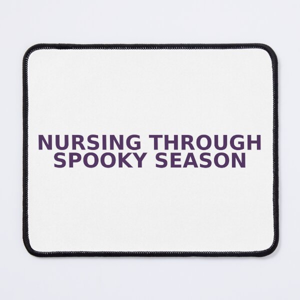 Item preview, Nursing Through Spooky Season designed and sold by cozycrowstudio.