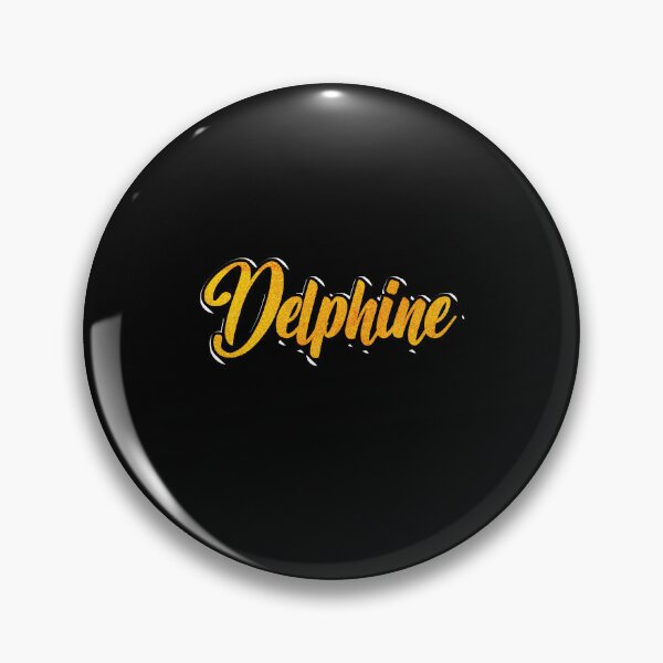 Aperçu de l'œuvre Nom personnalisé Delphine - Création de nom personnalisée amusante et unique créée et vendue par Watsonarts.
