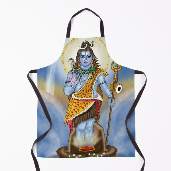 Item preview, Lord Shiva Digital Drawing | Mahadev Hindu God Spiritual Artwork designed and sold by Harshit_Digital_Arts.