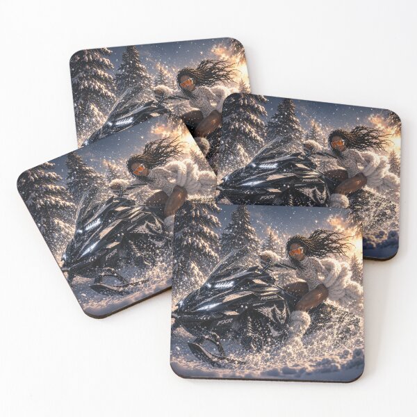 Item preview, Winter Rider | Anime Snow Adventure Art designed and sold by TedKentPhoto.