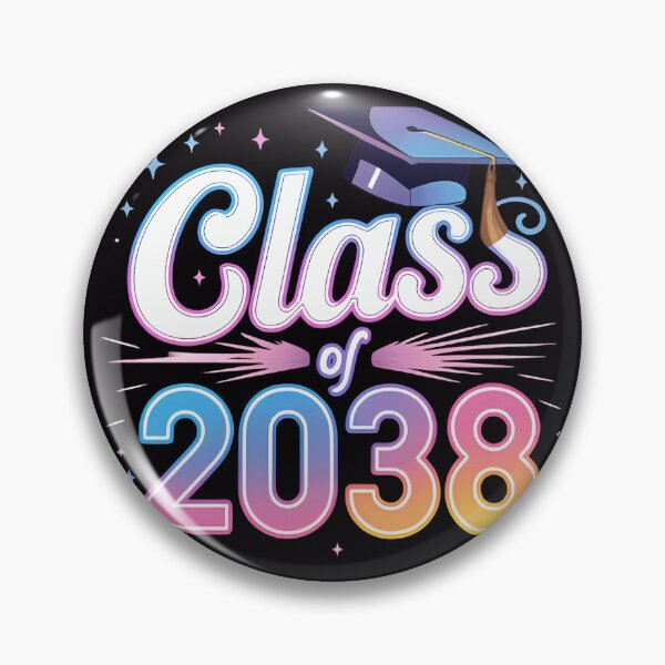 Item preview, Class of 2038 Graduation Cute Colorful Senior 2038 Grad Gift designed and sold by Zizo-DR44.