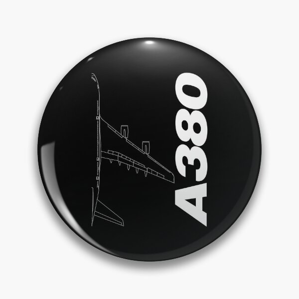 Item preview, A380 Commercial Jetliner Technical Blueprint (White Edition) designed and sold by Magazine Combate.