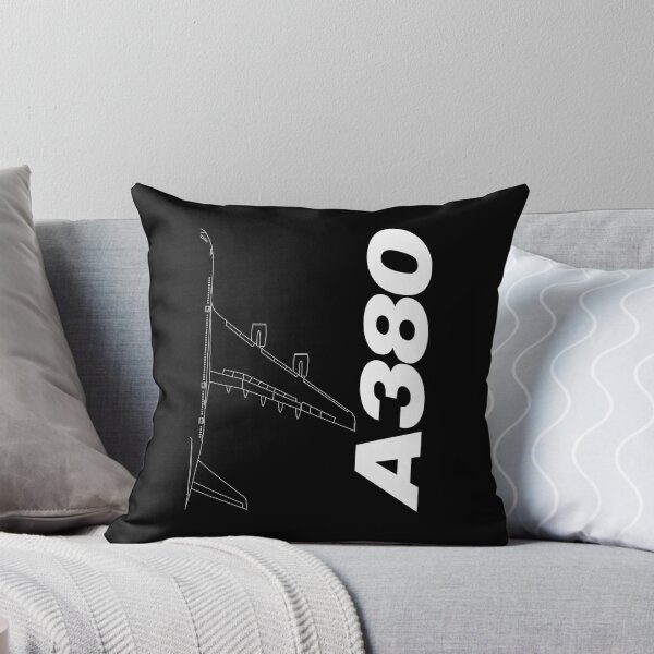 Item preview, A380 Commercial Jetliner Technical Blueprint (White Edition) designed and sold by Magazine Combate.