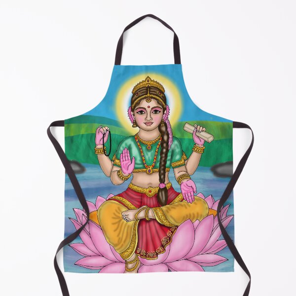 Item preview, Child Durga Digital Drawing | Cute Goddess Durga Hindu Artwork designed and sold by Harshit_Digital_Arts.