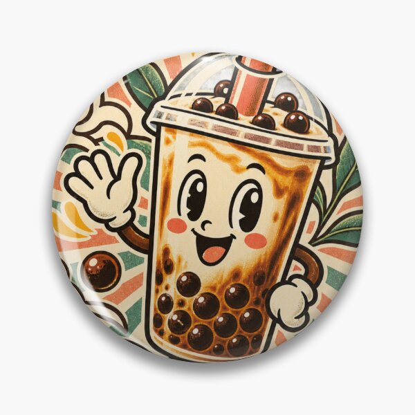Item preview, Retro Bubble Tea Side Quest designed and sold by Taiwan Side Quest.