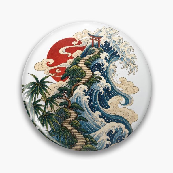 Item preview, El camino que terminó en una ola: el océano japonés, el bambú y el arte ukiyo-e. designed and sold by Substance_life.