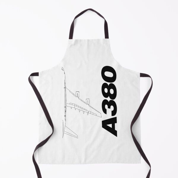 Item preview, A380 Commercial Jetliner Technical Blueprint (Black Edition) designed and sold by Magazine Combate.