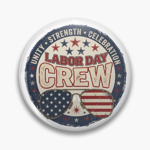 Item preview, Labor Day Crew Shirt - American Flag Aviator Sunglasses Tee designed and sold by relso.