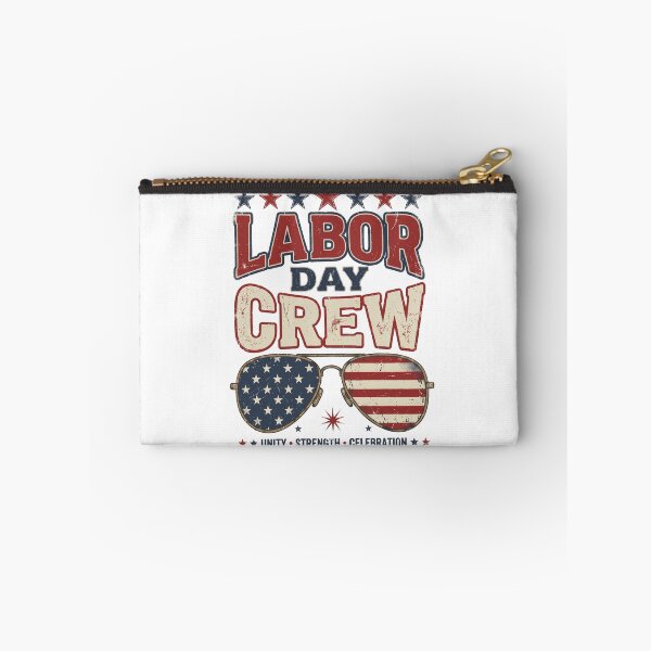 Item preview, Unity Strength Celebration Shirt - Labor Day Patriotic Badge Tee designed and sold by relso.
