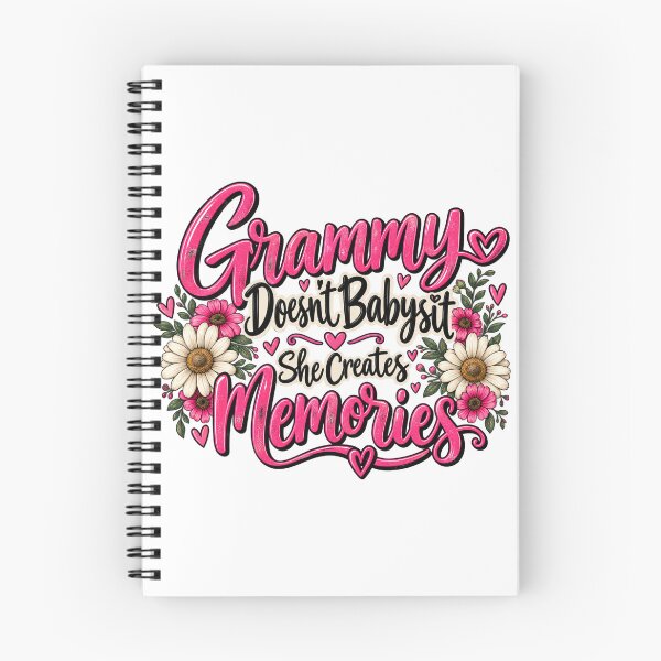 Item preview, Grammy Doesn’t Babysit, She Creates Memories! designed and sold by MJ3in1.