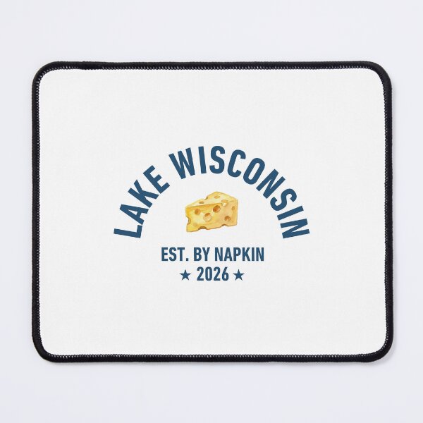 Item preview, Lake Michigan is now Lake Wisconsin Est. by Napkin 2026 designed and sold by seekingclarity.