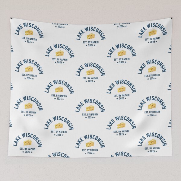 Item preview, Lake Michigan is now Lake Wisconsin Est. by Napkin 2026 designed and sold by seekingclarity.