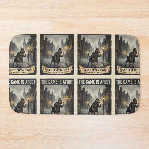 Item preview, Bloodhound Victorian Detective London Fog designed and sold by PictoVibe.