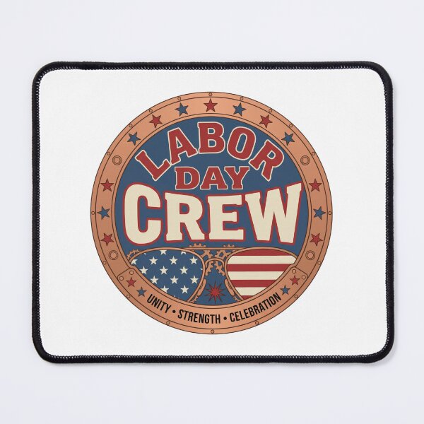 Item preview, Labor Day Squad Shirt - American Flag Sunglasses Group Tee designed and sold by relso.