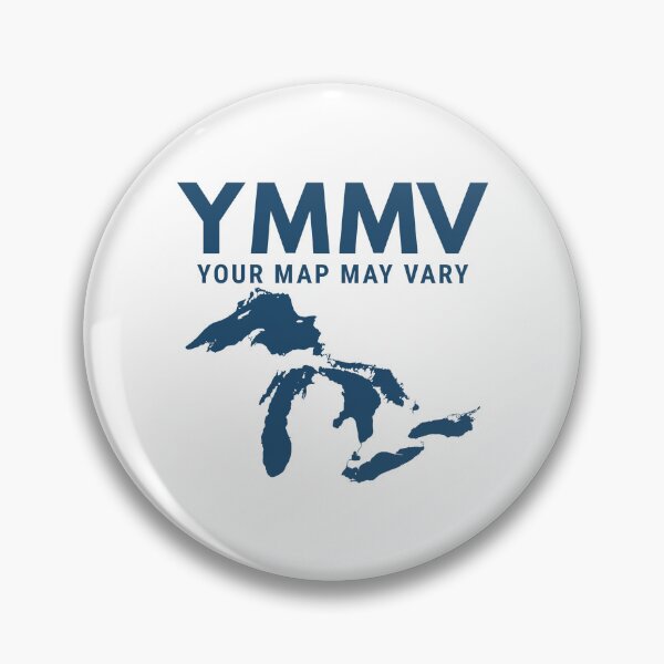 Item preview, Lake Ontario Lake America YMMV Your Map May Vary designed and sold by seekingclarity.