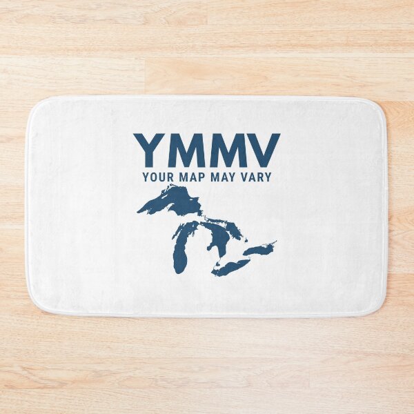 Item preview, Lake Ontario Lake America YMMV Your Map May Vary designed and sold by seekingclarity.
